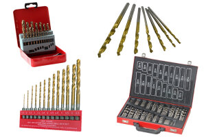 HSS twist drill bit sets