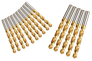 HSS-TiN twist drills din 338N