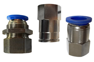 Conector hembra recto