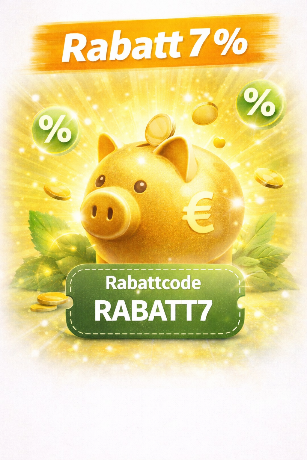Rabatt 7 %