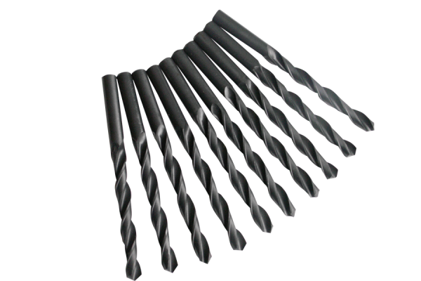 10x HSS-R spiralli metal matkap uçları Ø 3,8 mm