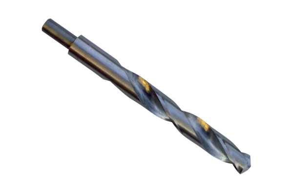 HSS spiraalboren voor metaal met gereduceerde schacht 19,5 mm
