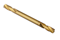 10x HSS-TIN spiralbor dobbelt til metal Ø 3,3 mm