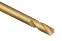 10x HSS-TIN double end metalworking twist drill bits Ø 3.3 mm