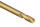 10x HSS-TIN punte elicoidale doppia fine per metallo Ø 3,5 mm