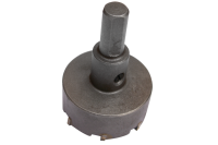 Metalworking tungsten carbide hole saw for stainless steel metals Ø 20 mm