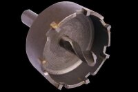 HM Lochsägen Lochbohrer Metallbohrkronen Trägerbohrer VA V2A V4A Blech Ø 75 mm
