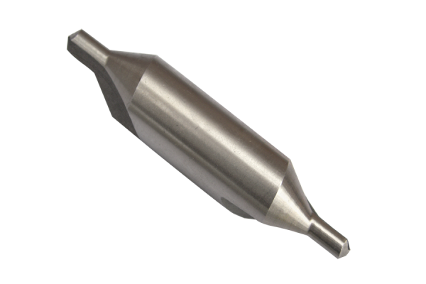 HSS centrerbor DIN333A til drejebænk/kutter 60° Ø 3,15 mm