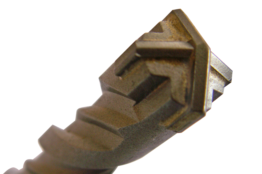 Foret-Marteau SDS Top 10mm X 600mm Quadro X - Pour Béton/Pierre, Neuf Made In Germany