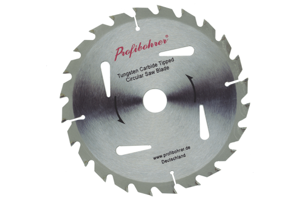 165 mm mètre dur lame de scie circulaire à bois à mise rapportée 165x20 mm D=24