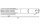 M1x0,25 HSS draadtap DIN352 (rechts schroefdraad)