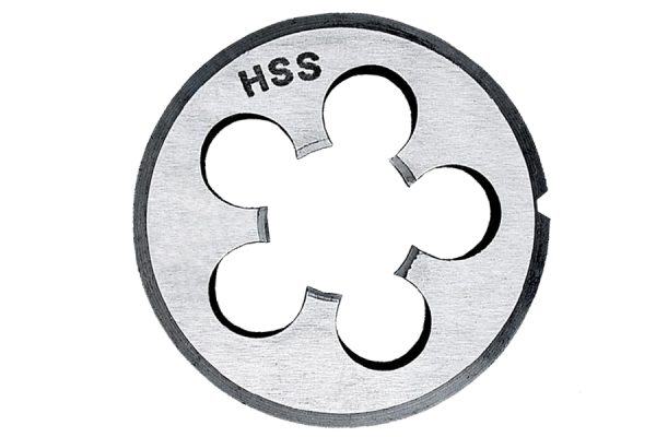 1/4-20 BSW HSS závitová kruhová DIN223 (pkolový závit)