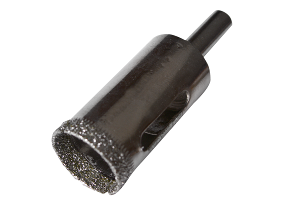 Electroplated diamond core drill bit for glass, granite, marble 28 mm