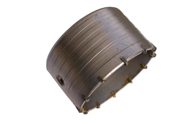 Metallo duro corona a forare con filetto (M22) 125 mm