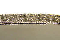 180 mm hoja de sierra galvanizada de diamante para vidrio, granito 180x25,4 mm