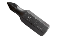 Pozidriv PZ0 bit van materiaal 25 mm
