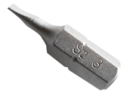 Slot 3 mm screwdriver bit tip 25 mm