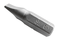 Slot 6 mm bitholder/gevindløs...