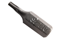 TORX T10 screwdriver bit tip 25 mm
