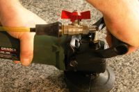 Platorello supporto per levigatrici e smerigliatrici con filetto M14 75 mm