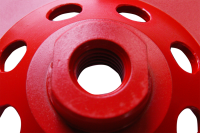 Copa redonda de diamante de 115 mm con rosca M14