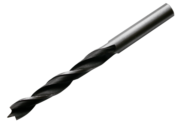 8 mm carbon stål träborr med cylindrisk skaftets