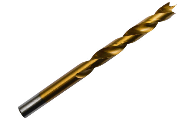 6 mm woodworking carbon drill bit with straight shank