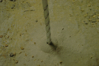 12 mm silindirik şaftı taş matkap ucu 12x400 mm