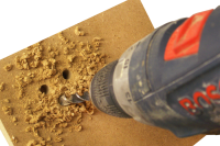 7 pcs. woodworking carbon drill bits set extra long Ø 4-12x300 mm