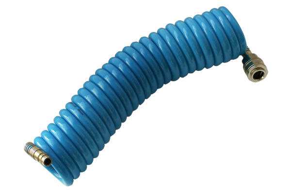 5m recoil air hose with quick coupler