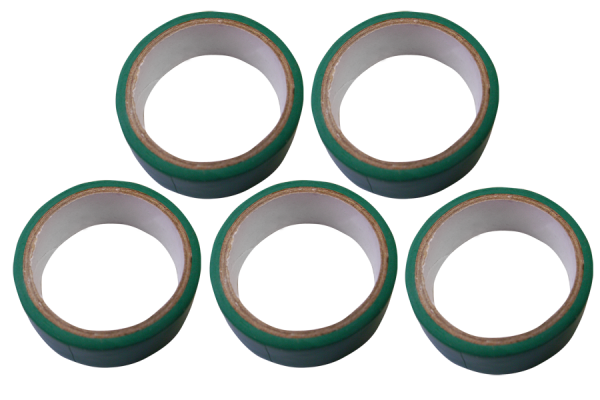 5 Rollen Isolierband Isolierbänder - grün