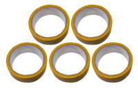 5 Rollen Isolierband Isolierbänder - gelb