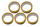 5 Rollen Isolierband Isolierbänder - gelb