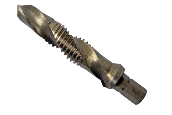 HSS combined drill tap bit M3x0.5