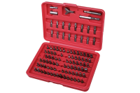 Serie di 100 pezzi inserti giraviti bits