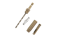 HSS 1/4" altıgen şaftlı merkezlemeli maktab ucu Ø 3,6 mm