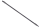 Portainserti flessibile 1/4" 460 mm