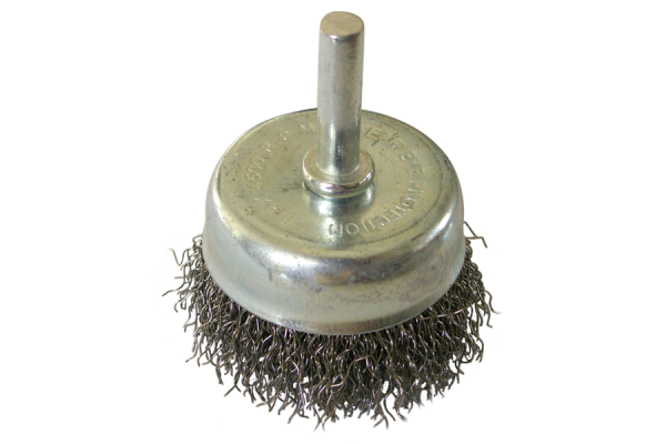 50 mm steel wire cup brush with shank