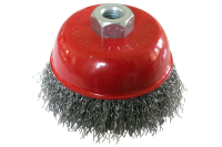 100 mm steel wire cup brush with M14 thread