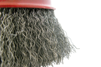 100 mm cepillo de copa de alambre de acero con rosca M14