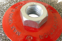 115 mm disco spazzola pulitrice con filetto M14