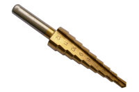 HSS-TIN Stufenbohrer Kegelsenker Konusbohrer Schälbohrer Metallbohrer Ø 4-12 mm