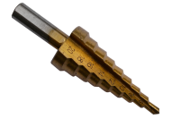HSS-TIN step drill bit Ø 4-20 mm