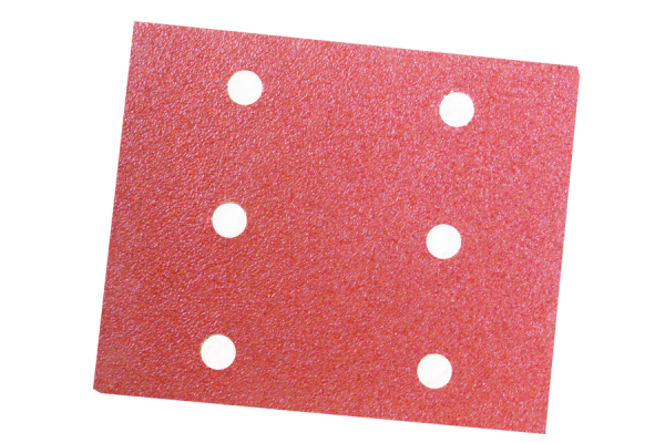 10x Schleifpapier für Schwingschleifer 115x140 mm 6-Löcher Körnung 180