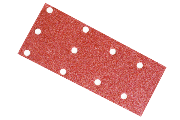 10x sanding sheets with hook-and-loop 100x240 mm 10-holes grit 40