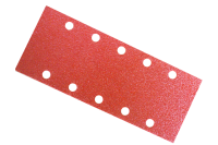 10x sanding sheets 115x280 mm 10-holes grit 60