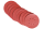 10x slibepapir velcro Ø 150 mm 8-hul K120