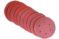 10x schuurpapier met klittenbandsysteem Ø 150 mm...