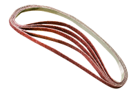 5x bandes abrasives 6x533 mm grain de 100