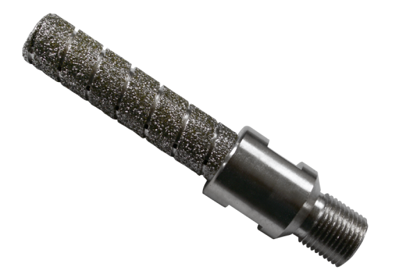 Broca de dedo de diamante con segmentos 18x60 mm